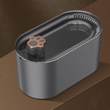 Maxbell Automatic Cat Water Fountain Water Dispenser Silent Waterer USB Indoor 3L Black No Night Light