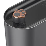 Maxbell Automatic Cat Water Fountain Water Dispenser Silent Waterer USB Indoor 3L Black Night Light