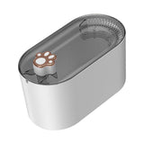 Maxbell Automatic Cat Water Fountain Water Dispenser Silent Waterer USB Indoor 3L White Night Light