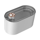 Maxbell Automatic Cat Water Fountain Water Dispenser Silent Waterer USB Indoor 3L White Night Light