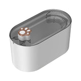 Maxbell Automatic Cat Water Fountain Water Dispenser Silent Waterer USB Indoor 3L White Night Light