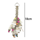 Maxbell Colourful Parrot Chewing Toy Durable Wooden Bite Climbing for Canary Macaws