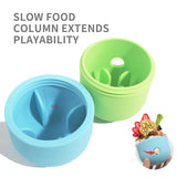 Maxbell Durable Dog Chew Toy Leakage Toy Puppy Playing Exercise for Medium Dogs Blue Green