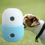 Maxbell Durable Dog Chew Toy Leakage Toy Puppy Playing Exercise for Medium Dogs White Blue