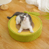 Maxbell Sisal Cat Scratcher Bowl Scratch Pad Sleeping Nest Nonslip Bottom Durable