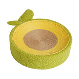 Maxbell Sisal Cat Scratcher Bowl Scratch Pad Sleeping Nest Nonslip Bottom Durable