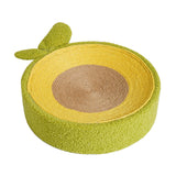 Maxbell Sisal Cat Scratcher Bowl Scratch Pad Sleeping Nest Nonslip Bottom Durable