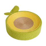 Maxbell Sisal Cat Scratcher Bowl Scratch Pad Sleeping Nest Nonslip Bottom Durable