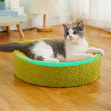 Maxbell Sisal Cat Scratcher Bowl Scratch Pad Sleeping Nest Nonslip Bottom Durable