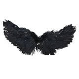 Maxbell Costume Pet Cosplay Small Dog Funny Gift Birthday Halloween Angel Wings S Black