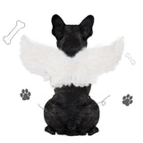 Maxbell Costume Pet Cosplay Small Dog Funny Gift Birthday Halloween Angel Wings S White