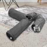 Maxbell Cat Tunnel Tube Interactive Foldable Hole for Puppy Small Animals Kitty