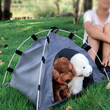 Maxbell Foldable Pet Tent Dog Cage Folding Sun Kitten beach Gray