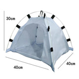 Maxbell Foldable Pet Tent Dog Cage Folding Sun Kitten beach Gray
