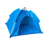 Maxbell Foldable Pet Tent Dog Cage Folding Sun Kitten beach Blue