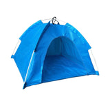 Maxbell Foldable Pet Tent Dog Cage Folding Sun Kitten beach Blue