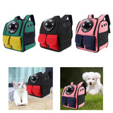 Maxbell Portable Cat Backpack Carrier Mesh Breathable Puppy Carrying Bag Knapsack Green