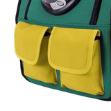 Maxbell Portable Cat Backpack Carrier Mesh Breathable Puppy Carrying Bag Knapsack Green