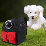 Maxbell Portable Cat Backpack Carrier Mesh Breathable Puppy Carrying Bag Knapsack Black