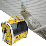 Maxbell Hamster Carrier Guinea Pig Travel Bag Traveling Handbag Small Animals Tote Yellow