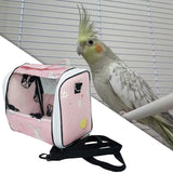 Maxbell Hamster Carrier Guinea Pig Travel Bag Traveling Handbag Small Animals Tote Pink