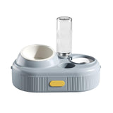 Maxbell Tilted Cat Food Bowl Set Food and Water Multifunctional for Small Dogs