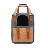 Maxbell Portable Cat Carrier Backpack Dog Travel Bag with Shoulder Strap for Kitten Orange
