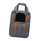 Maxbell Portable Cat Carrier Backpack Dog Travel Bag with Shoulder Strap for Kitten Blue