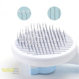 Maxbell Cat Brush Undercoat Grooming Deshedding Tool Pet Comb for Pet Supplies blue