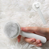 Maxbell Cat Brush Undercoat Grooming Deshedding Tool Pet Comb for Pet Supplies gray
