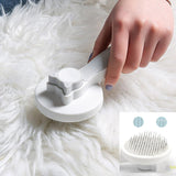 Maxbell Cat Brush Undercoat Grooming Deshedding Tool Pet Comb for Pet Supplies gray