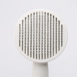 Maxbell Cat Brush Undercoat Grooming Deshedding Tool Pet Comb for Pet Supplies gray