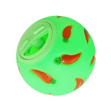 Maxbell Pet Slow Feeder Bowl Snack Toy Ball Interactive Bunny Toy for Puppy Green