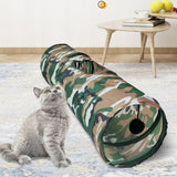 Maxbell Cat Tunnels Tube Interactive Toys Cat Rabbit Puppy with Hole Bed House Tent