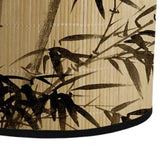 Maxbell Wood Bamboo Lamp Shade Ceiling Light Fixture Hanging Pendant Light Cover