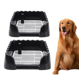 Maxbell Dog Toilet Puppy Potty Tray Cleaning Tool Litter Box Indoor Outdoor for Cat 40cmx40cmx14cm