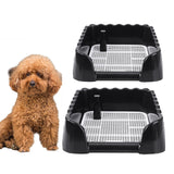 Maxbell Dog Toilet Puppy Potty Tray Cleaning Tool Litter Box Indoor Outdoor for Cat 40cmx40cmx14cm