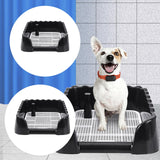 Maxbell Dog Toilet Puppy Potty Tray Cleaning Tool Litter Box Indoor Outdoor for Cat 40cmx40cmx14cm