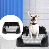 Maxbell Dog Toilet Puppy Potty Tray Cleaning Tool Litter Box Indoor Outdoor for Cat 40cmx40cmx14cm