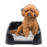 Maxbell Dog Toilet Puppy Potty Tray Cleaning Tool Litter Box Indoor Outdoor for Cat 50cmx40cmx15cm