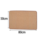 Maxbell Cat Scratcher Mat Grinding Claw Furniture Protector for Couch Stairs Rug 50cmx80cm