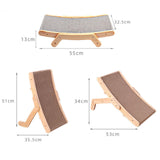 Maxbell Cat Scratcher Pad Interactive Play Toy Grinding Claw Scraper for Kitty 55cmx30cm
