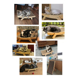 Maxbell Cat Scratcher Pad Interactive Play Toy Grinding Claw Scraper for Kitty 43.5cmx25cm
