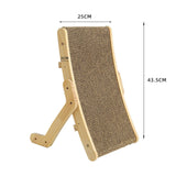 Maxbell Cat Scratcher Pad Interactive Play Toy Grinding Claw Scraper for Kitty 43.5cmx25cm