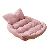 Maxbell Dog Beds Cushion Nest Kennel Puppy Winter Warm for Small Medium Dogs Cats pink medium