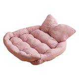 Maxbell Dog Beds Cushion Nest Kennel Puppy Winter Warm for Small Medium Dogs Cats pink medium