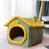 Maxbell Foldable Dog Bed house Sleeping Bed Flannel Soft for Pet Products M