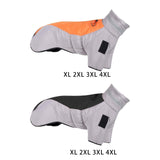 Maxbell Pet Clothes Lightweight Winter Coat Dog Down Jacket for Photo Shoots Hiking Orange Gray XL