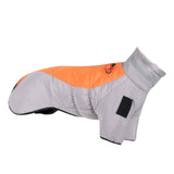 Maxbell Pet Clothes Lightweight Winter Coat Dog Down Jacket for Photo Shoots Hiking Orange Gray XL