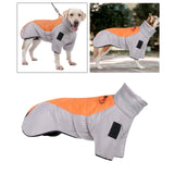 Maxbell Pet Clothes Lightweight Winter Coat Dog Down Jacket for Photo Shoots Hiking Orange Gray XL
